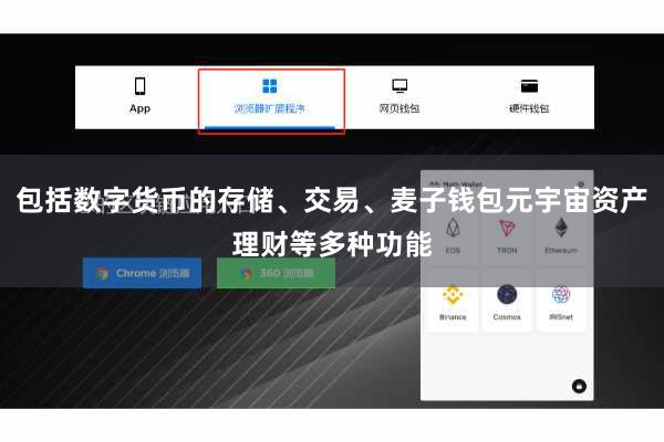 包括数字货币的存储、交易、麦子钱包元宇宙资产理财等多种功能