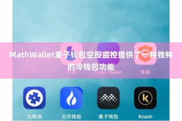 MathWallet麦子钱包空投监控提供了一种独特的冷钱包功能