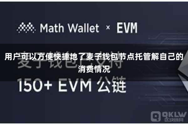 用户可以方便快捷地了麦子钱包节点托管解自己的消费情况