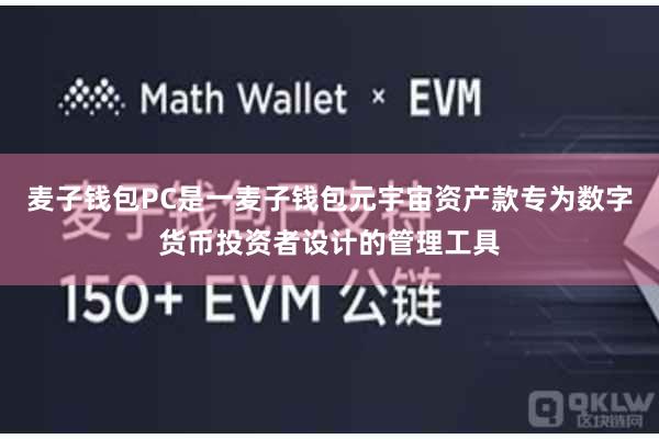 麦子钱包PC是一麦子钱包元宇宙资产款专为数字货币投资者设计的管理工具
